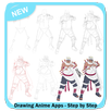 Desenho de aplicativos Anime - Passo a passo APK