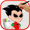 How to draw - Titans Go 2017 APK