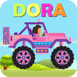 Princess Dora Driving Car (Hill Climb)