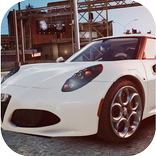 Car Driving Simulator Alfa Romeo