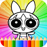 Coloring For Powerpuff-Girls