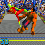 Monster Hero vs Superheroes Ring Battle