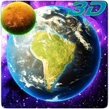 Earth & Moon Live Wallpaper