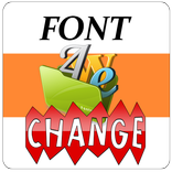 Mudar fonte