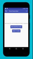 Phone Factory Reset poster