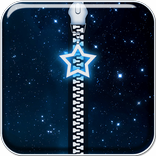 Galaxy Zipper Lock Screen