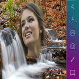 Фоторамки водопад