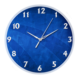 Blue clock live wallpaper