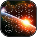 Uzay Galaxy Lock Screen