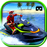 Fri corridas de powerboat água
