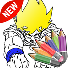 Super Saiyan Coloring DBZ icon