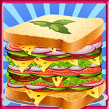 Cheese Sandwich making & fries cooking games