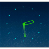 Widget Clock 2x2
