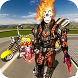 Fire skull Fidget Hero