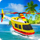 Water Surfer Helicopter Simulator