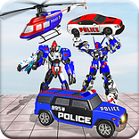 US Police Robot War Multi Robot Transform Games