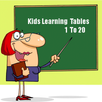 Learning Tables 1-20 for Kids APK