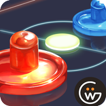 Neon Air Hockey
