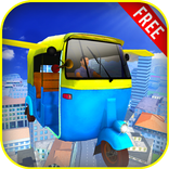”Flying Tuk Tuk Rickshaw Sim 3D