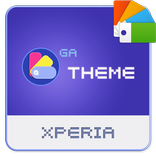 GA™ Theme | PURPLE - Xperia