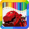 Dinozor Mak. Boyama Oyunu APK