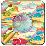 Find Difference Dinosaur Game
