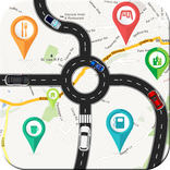 GPS Route Finder Map Tracker