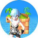 فتاة الشعر الأزرق APK