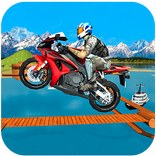 Beach Stuntman Bike Jumping