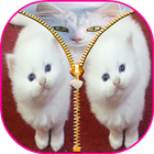 Cat Zipper Screen Lock icon