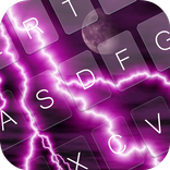 Purple Lightning Emoji Skin