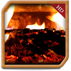 Cozy Fireplace  LIVE WALLPAPER icon