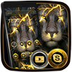 Thème Golden Lion sauvage APK