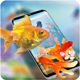 Gold Fish on Phone