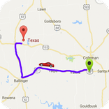 GPS Driving Route