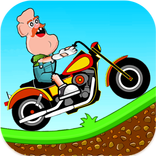 Grandpa Bike Hill climb
