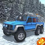 बर्फ Offroad 6 x 6 ट्रक ड्राइव