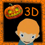 هالوين عداء 3D مدينة تشغيل