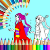 Coloring  Princess Girls-Book APK