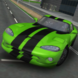 Sports Car City Driving