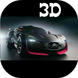 Ночной город уличных трасс 3D