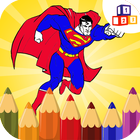 Heroes Coloring pages icon