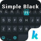 Simple Black Keyboard Theme