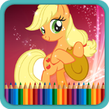 ”Coloring Book for Little Pony