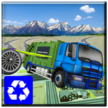 ”Flying Garbage truck simulator 2017: 3D Trucker