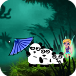 Fantasy 3 Pandas in Adventure Game