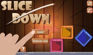 برنامه‌نما Slice Down - Slice to clear عکس از صفحه