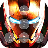 Iron Superhero Lock Screen