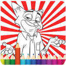 coloring zootopia APK