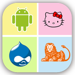 Logo Quiz -select 1 in 4 keys